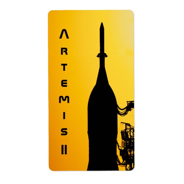 Artemis II auf der Startrampe (Vorne)