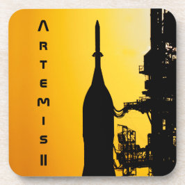 Artemis II auf der Startrampe Getränkeuntersetzer