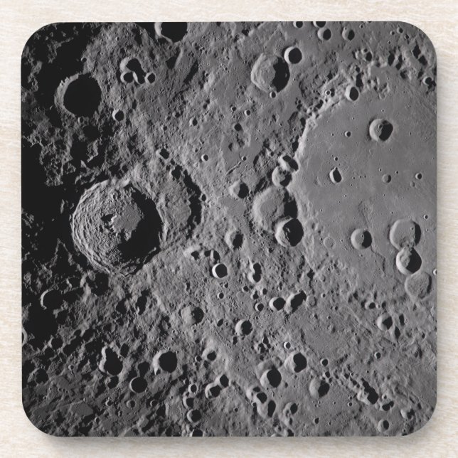 Artemis II Lunar Craters Getränkeuntersetzer (Vorderseite)