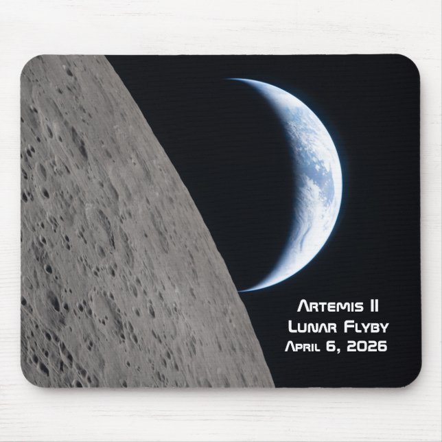 Artemis II Lunar Flyby Mousepad (Vorne)