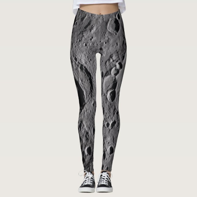 Artemis II Mondkrater Leggings (Vorderseite)