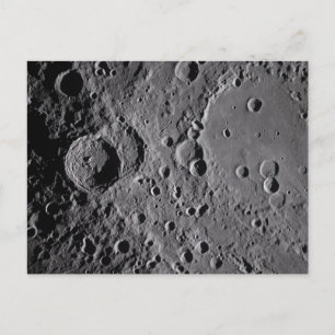 Artemis II Mondkrater Postkarte
