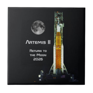 Artemis-II-Mondmission Fliese
