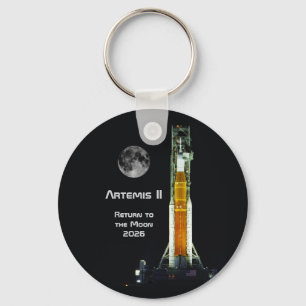 Artemis-II-Mondmission Schlüsselanhänger