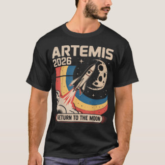 Artemis Ii Start zurück zum Mond T-Shirt