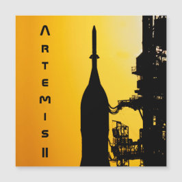 Artemis II to Launch Pad Magnetkarte