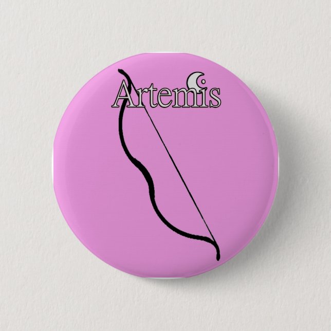 Artemis Knopf Button (Vorderseite)