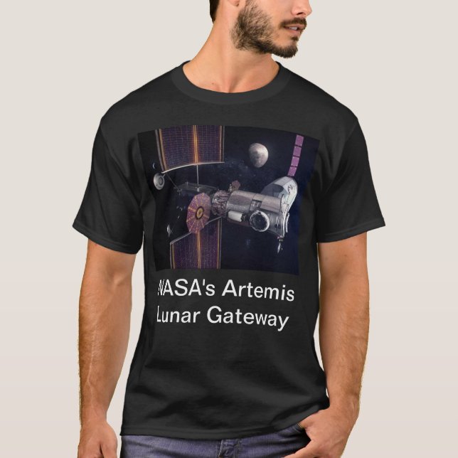Artemis-Lunar-Gateway der NASA T-Shirt (Vorderseite)