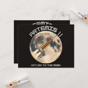 Artemis-Mondmission Einladung