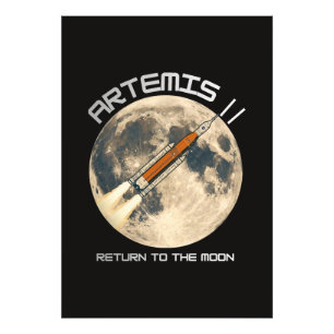 Artemis-Mondmission Fotodruck