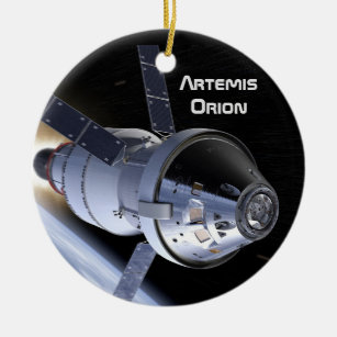 Artemis Orion SLS Moon Mission Keramik Ornament