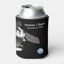Artemis Orion Spacecraft Blauer Marmor Dosenkühler
