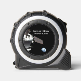 Artemis Orion Spacecraft Blauer Marmor Maßband
