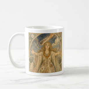 Artemis vom Himmel - Herrin der Tiere Kaffeetasse