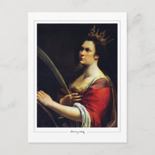 Artemisia Gentileschi #12 - Feine Kunst Postkarte