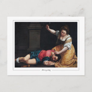 Artemisia Gentileschi #14 - Fine Art Postkarte