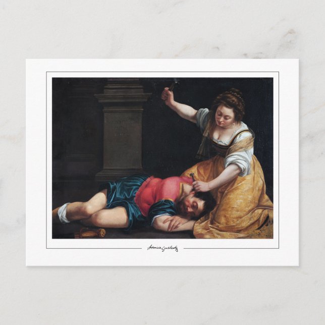 Artemisia Gentileschi #14 - Fine Art Postkarte (Vorderseite)