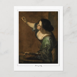 Artemisia Gentileschi #18 - Feine Kunst Postkarte