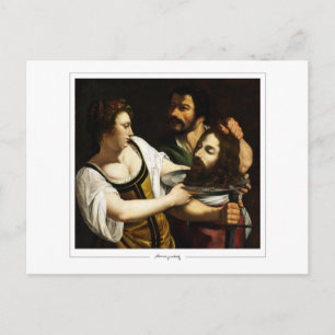 Artemisia Gentileschi #36 - Kunst Postkarte