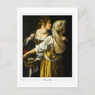 Artemisia Gentileschi #3 - Fine Art Postkarte