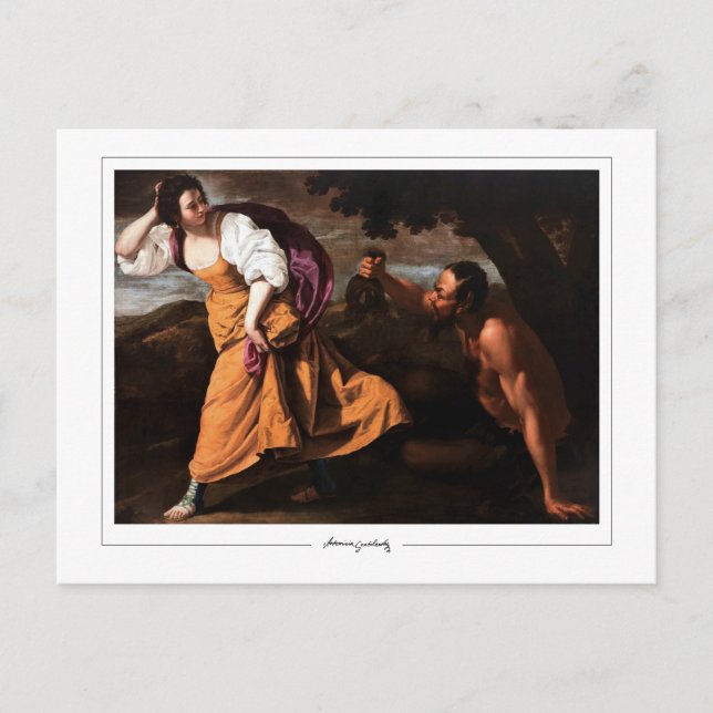 Artemisia Gentileschi #42 - Fine Art Postkarte (Vorderseite)