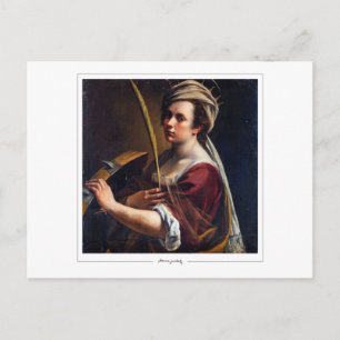 Artemisia Gentileschi #4 - Fine Art Postkarte