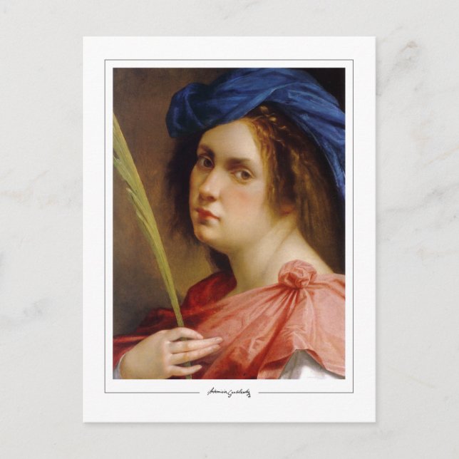 Artemisia Gentileschi #64 - Fine Art Postkarte (Vorderseite)