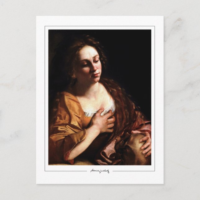 Artemisia Gentileschi #77 - Fine Art Postkarte (Vorderseite)
