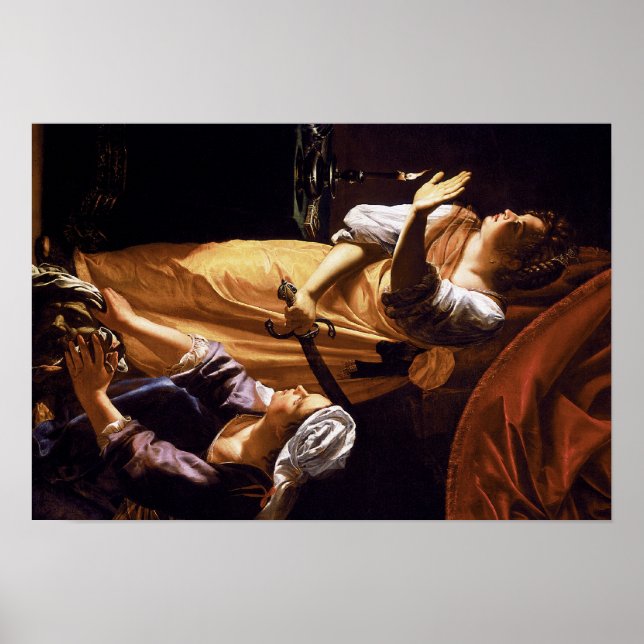 Artemisia Gentileschi Poster (Vorne)