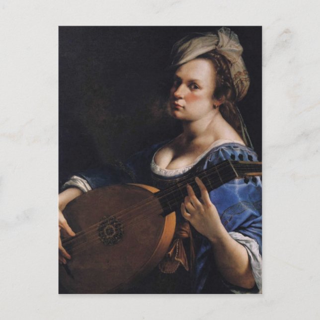 Artemisia Gentileschi Postkarte (Vorderseite)