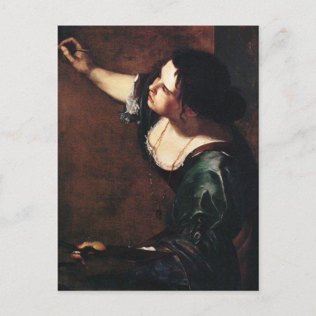 Artemisia Gentileschi Postkarte (Vorderseite)