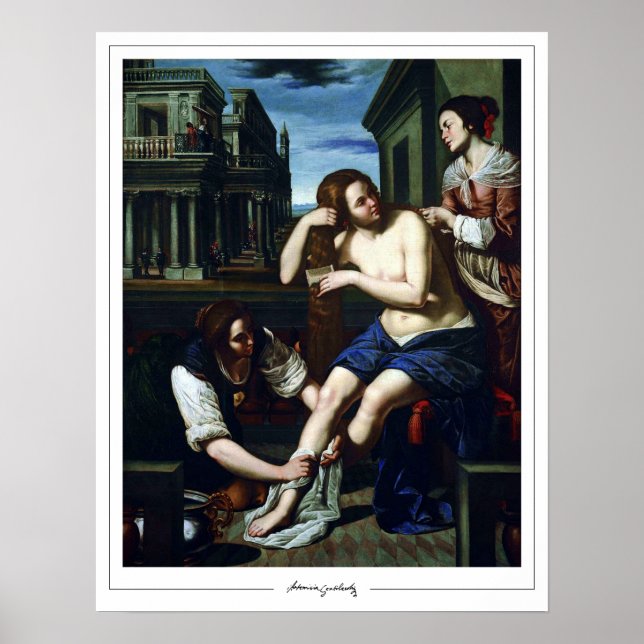 Artemisia Gentileschi Zedign Art Poster #73 (Vorne)