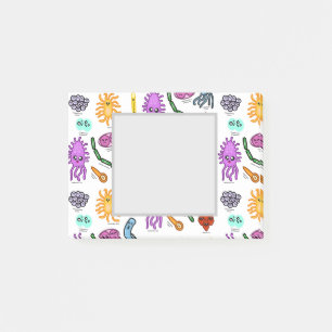 Arten von Bakterien Post-it Klebezettel