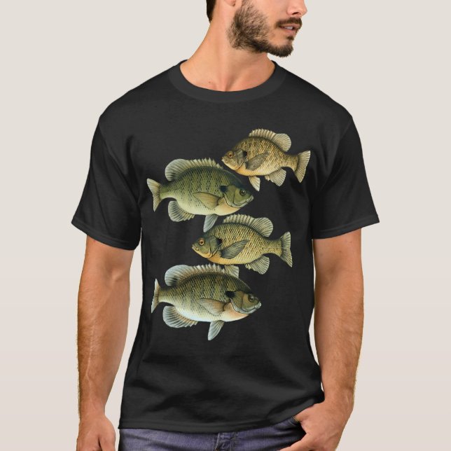 Arten von Bluegill T-Shirt (Vorderseite)
