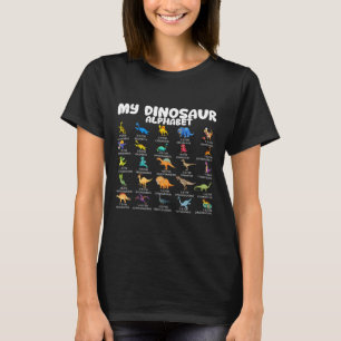 Arten Von Dinosauriern Mein Dinosaurier-Alphabet C T-Shirt
