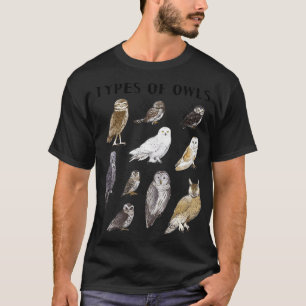 Arten von Ölen Bildung Sammlung Niedliche Schale L T-Shirt