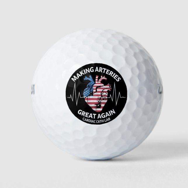 Arterien wieder großartig machen Herzkatheter-Labr Golfball (Vorderseite)