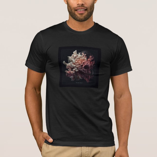 Artery Aches – Gothic Floral Skull T-Shirt (Vorderseite)