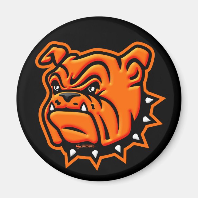 Artesia "Big Bulldog" Magnet (Vorne)