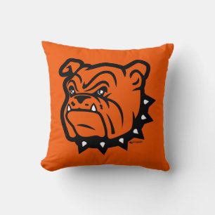 Artesia Big Bulldog Orange Throw Kissen