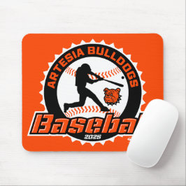 Artesia Bulldogs Baseball Mouse Pad Mousepad