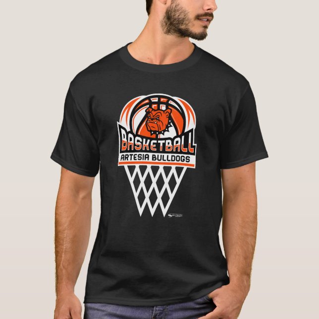 Artesia Bulldogs Basketball T - Shirt (Vorderseite)