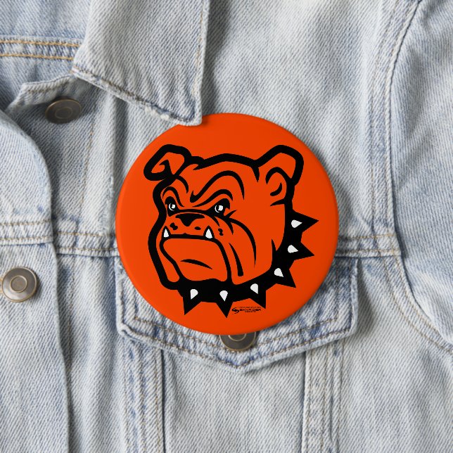 Artesia Bulldogs "Big Dog" Knopf Button (Beispiel)