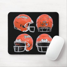 Artesia Bulldogs Football Helmet Mouse Pad