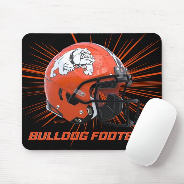 Artesia Bulldogs Football Helmet  Mouse Pad Mousepad (Mit Mouse)