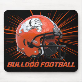 Artesia Bulldogs Football Helmet Mouse Pad Mousepad