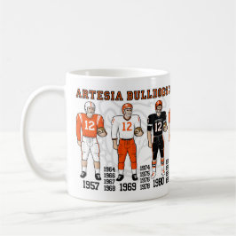 Artesia Bulldogs Football Staat Champ Uniform Tass Kaffeetasse