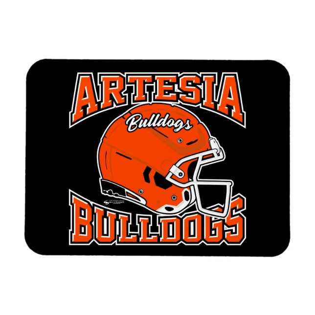 Artesia Bulldogs Heritage Magnet (Horizontal)