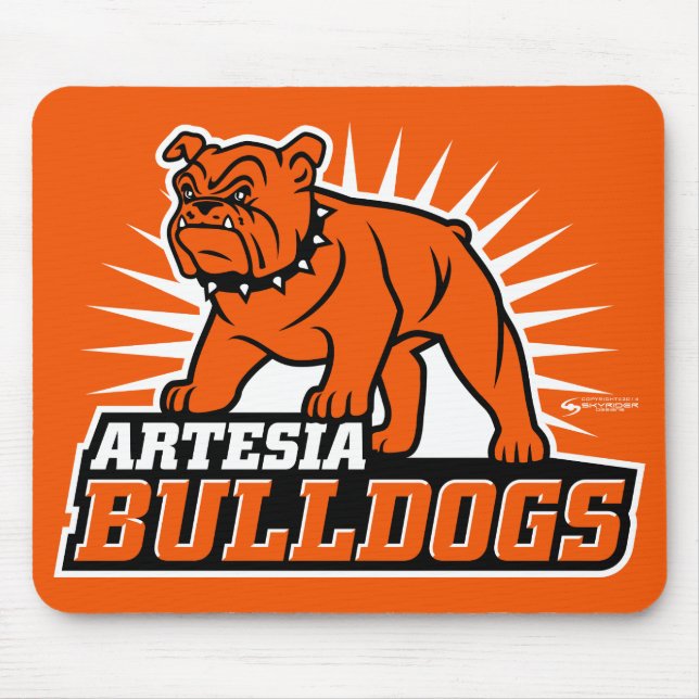 Artesia Bulldogs Mousepad (Vorne)