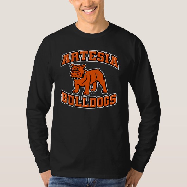 Artesia Bulldogs "Orange Dog" T - Shirt (Vorderseite)